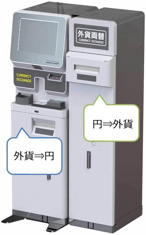 外貨両替機 双方向型の画像